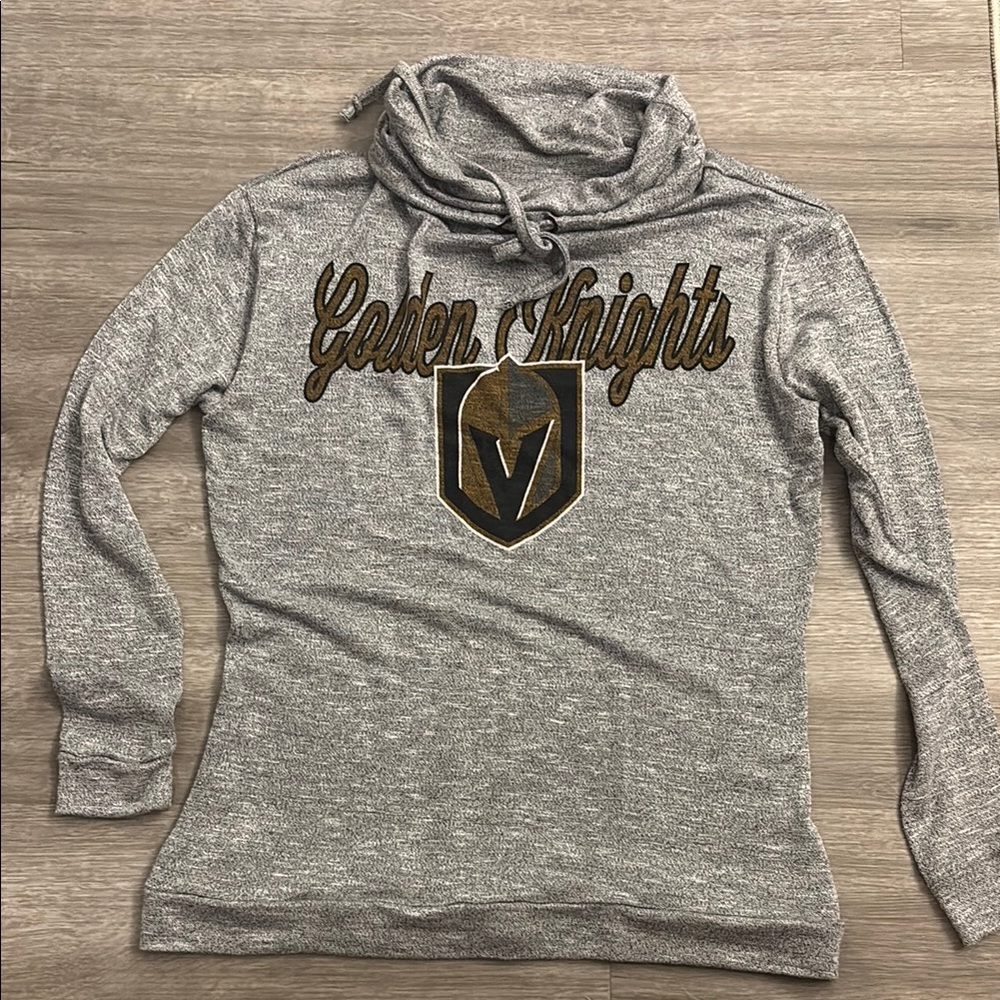 Golden Knights Gray Cowl Neck